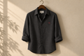 Signature Black || Heavy Cotton Shirt